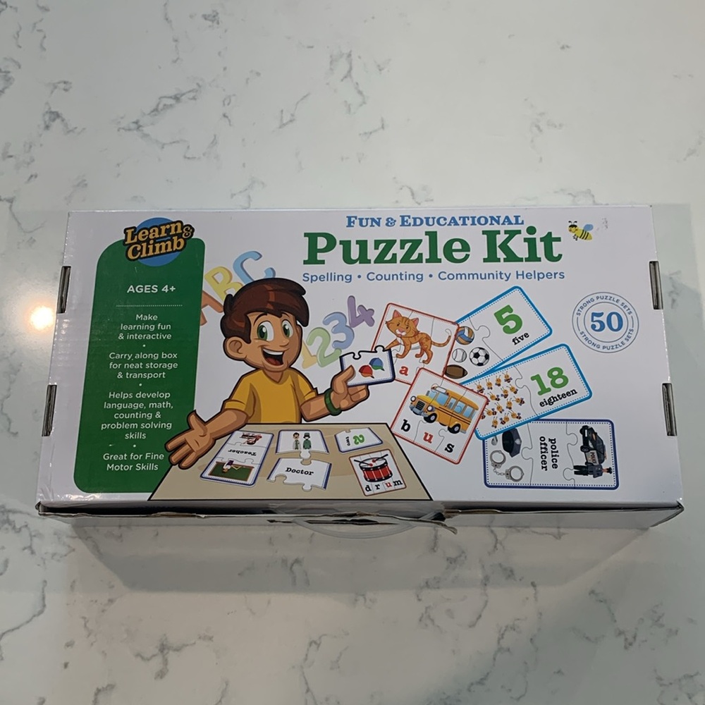 Learn & Climb Fun & Educational Puzzle 🧩 Kit